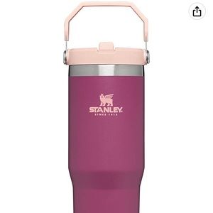 Stanley IceFlow Stainless Steel Tumbler with Straw - pink  (Raspberry)